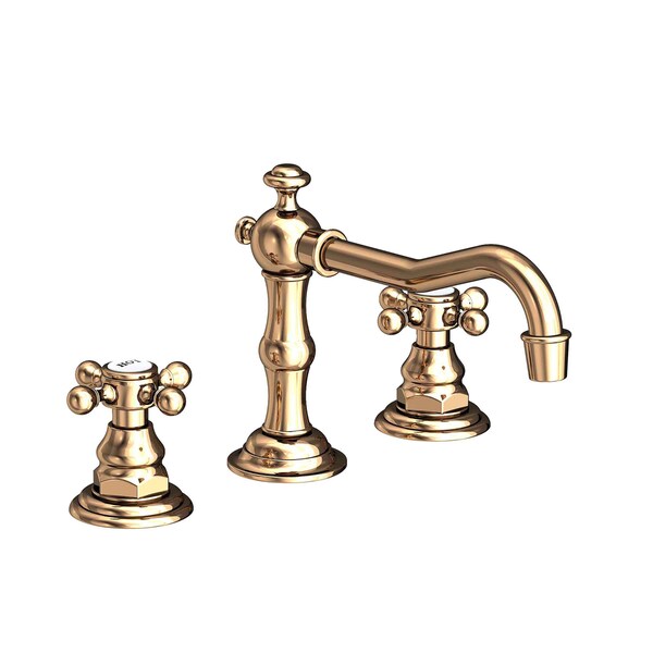 Newport Brass Widespread Lavatory Faucet in French Gold (Pvd) 930-24A - main